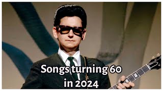 100 Songs That Turn 60 Years Old in 2024 [upl. by Aerdnaid]