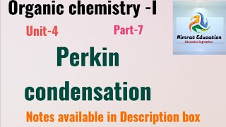 Perkin reaction [upl. by Taddeo485]