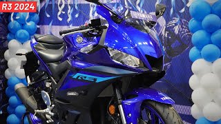 2024 Yamaha R3 Detailed Review  On Road Price II All Colours amp Mileage [upl. by Matthieu959]