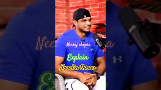 Neeraj chopra javelin throw olympics olympics podcast [upl. by Mayes]