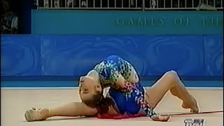 Yulia Barsukova cinta FINAL ALL ROUND Sydney 2000 [upl. by Anaugahs752]