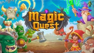 Tower Defense Magic Quest iOSAndroid Gameplay HD [upl. by Baalman]