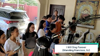 I Will Sing Forever Manoling Francisco cover song [upl. by Yltneb]