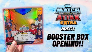 FIRST LOOK New Topps Match Attax Extra 202324 booster box opening [upl. by Anthia]