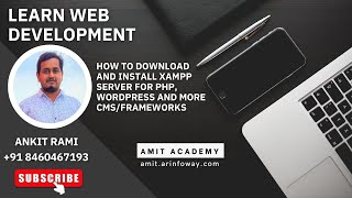 HOW TO DOWNLOAD AND INSTALL XAMPP SERVER FOR PHP WORDPRESS AND MORE CMSFRAMEWORKS [upl. by Amerak]