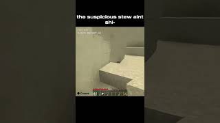 Suspicious stew aint shi minecraft meme funny ai [upl. by Ahseinad]