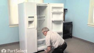 Refrigerator Repair Replacing the Crisper Drawer Cover Support Frigidaire Part 5303288973 [upl. by Beau]