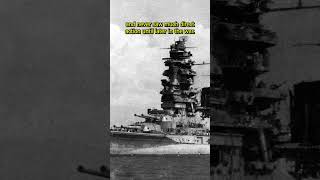 Nagato the Battleship that Saw it All  shorts history story fyp nuclear [upl. by Bay297]