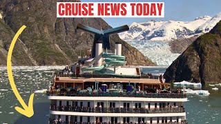 Carnival Ship Strikes Ice in Alaska Delayed CRUISE NEWS [upl. by Louise]