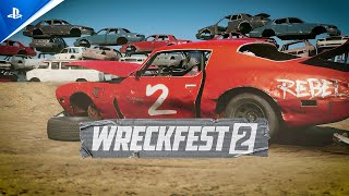 Wreckfest 2  THQ Nordic Showcase 2024 Announcement Trailer  PS5 Games [upl. by Gavrilla]