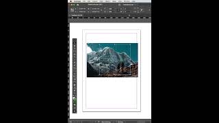 Clipping mask in indesign tutorial adobesoftware adobedesign [upl. by Trebeh]