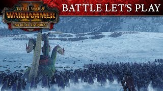 Total War WARHAMMER 2  Old World vs New World Battle Lets Play [upl. by Flavius402]