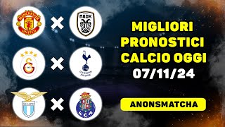 I migliori pronostici e consigli per le scommesse sul calcio di oggi Lazio  Porto [upl. by Nyrek998]