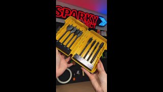 Alpha Tools 8 Piece Spade Bit Set With Extension Bar 🤩 [upl. by Eniawed270]