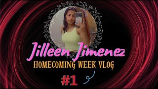 Vlog 1  Homecoming week [upl. by Ennywg]