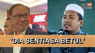 Anwar sentiasa betul  PAS sindir saiz kabinet baru diumum PM [upl. by Kosse]