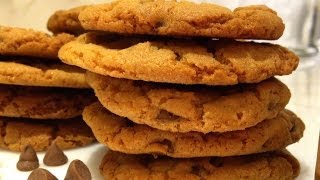 Chocolate Chip Cookies Recipe  Easy Tasty Crunchy Cookies [upl. by Oliy]