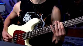 Palaye Royale  No Love in LA  Bass Cover  TABs [upl. by Dnomra]