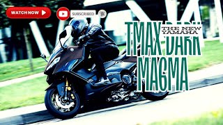 THE NEW TMAX 560 DARK MAGMA l TECH BLACK MAXI SCOOTER l YAMAHA 20242025 [upl. by Vladamar984]