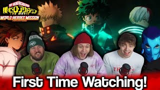 THE BEST ONE YET  My Hero Academia World Heroes Mission Movie Group Reaction [upl. by Garret]