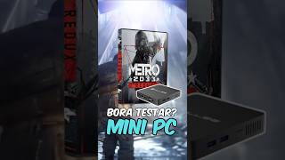 Game test  Celeron N3350  Intel HD Graphics 500  6GB RAM  Metro 2033 Redux  Mini PC MLLSE [upl. by Aisatsan]