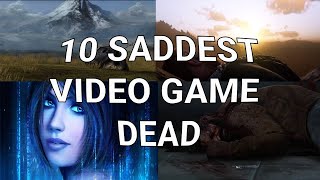 quot10 Saddest FanFavourite Video Game Deathsquot [upl. by Aihsekat]