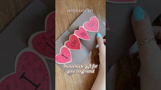 DIY creative handmade gift idea for boyfriend 💝 [upl. by Ahsaei]