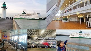 Ferry from Calais France to Dover UK  Irish Ferries [upl. by Nagle]