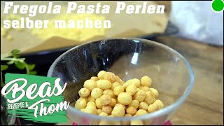 So einfach machst du Fregola Pasta selber 👍 2 Wege zur Nudel [upl. by Erdnael52]