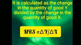 marginal rate of substitution [upl. by Neleh]