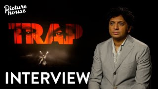 M Night Shyamalan  Interview  Trap [upl. by Franciskus]