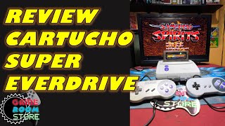 Review Cartucho Super Everdrive Snes [upl. by Nilhsa]