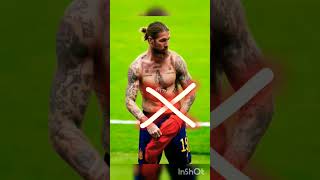 tattoo vs no tattoo player in football ⚽shortsronaldoneymermessiytshorts [upl. by Shannan]