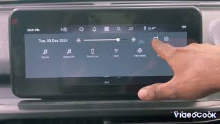 How to turn off Infotainment system screen  Tata Cars tataharrier tataharrierfacelift2023 [upl. by Ominorej412]