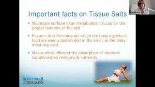 Schuessler Tissue Salts Education  Level 1 [upl. by Wane]