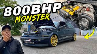 THE 800BHP SIDEWINDER TURBO MK3 VW GOLF FROM HELL [upl. by Rempe415]