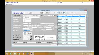 Weighbridge Software Part 1 [upl. by Aivyls493]