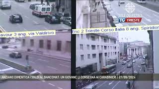 ANZIANO DIMENTICA I SOLDI AL BANCOMAT UN GIOVANE LI CONSEGNA AI CARABINIERI  07092024 [upl. by Cassilda189]