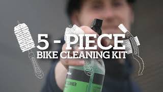 Rehook 5Piece Bike Cleaning Brush Kit [upl. by Mairam352]