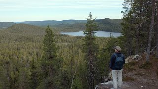 Hiking in Björnlandet National Park Sweden [upl. by Baum]