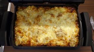 Lasagne im OptiGrill plus SnackingampBaking [upl. by Buyse608]