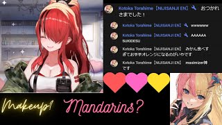 ENG SUB Kotoka Torahime raids Lain Patersons stream [upl. by Wallford703]