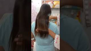 Hair rebonding treatment by nasreen diamond beauty parlour [upl. by Euqina]