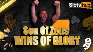 Slotshub Skillz Big Wins  SonOfZeus Το ΠΕΤΣΟΚΟΜΜΑ του Αιώνα Top 5 Wins του Απόλυτου Ρεκόρ [upl. by Kingsbury]