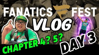 Fanatics Fest Vlog  Day 3 [upl. by Garibull7]