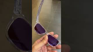 Oakley Frogskins XS Polished Clear  Prizm Violet 53 OJ90061453 [upl. by Notlek]