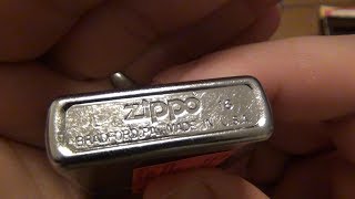 All About Zippo Lighters How To Date Your Zippo For Collecting amp Values [upl. by Zobias]