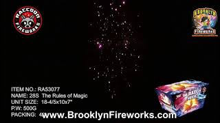 The Rules of Magic Firework by Raccoon Fireworks [upl. by Sirehc151]