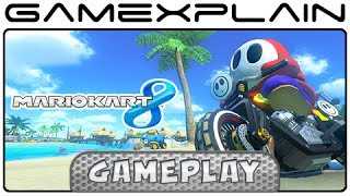 Mario Kart 8 Cheep Cheep Beach DS Gameplay w Direct Audio Retro Track [upl. by Urias]