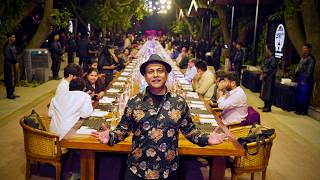 India’s Longest Dining Table 10 Chefs 10 Indian Cuisines 100 Guests Culinary History In Chennai [upl. by Farrica]